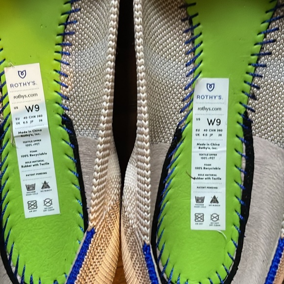 Rothy’s The Point “Golden Stripe” - Picture 15 of 16